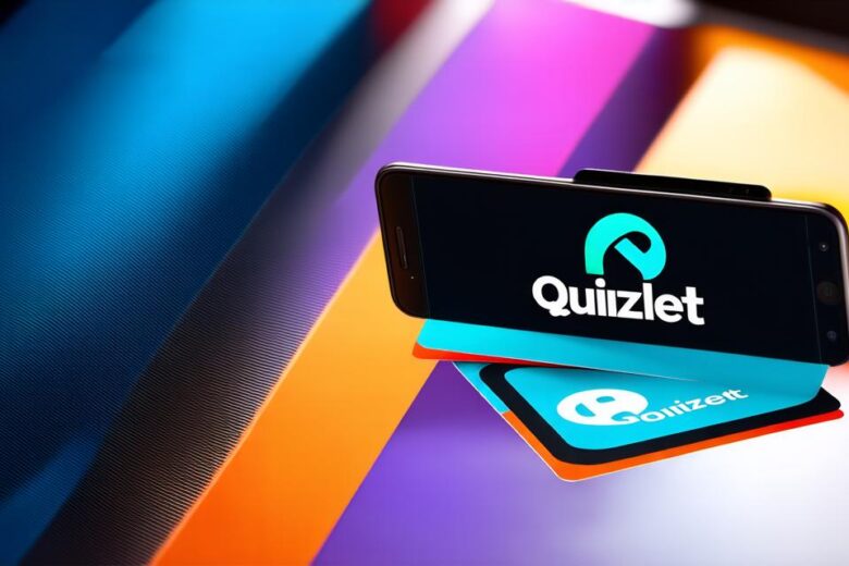 Which mobile app allows me to use augmented reality with Quizlet?