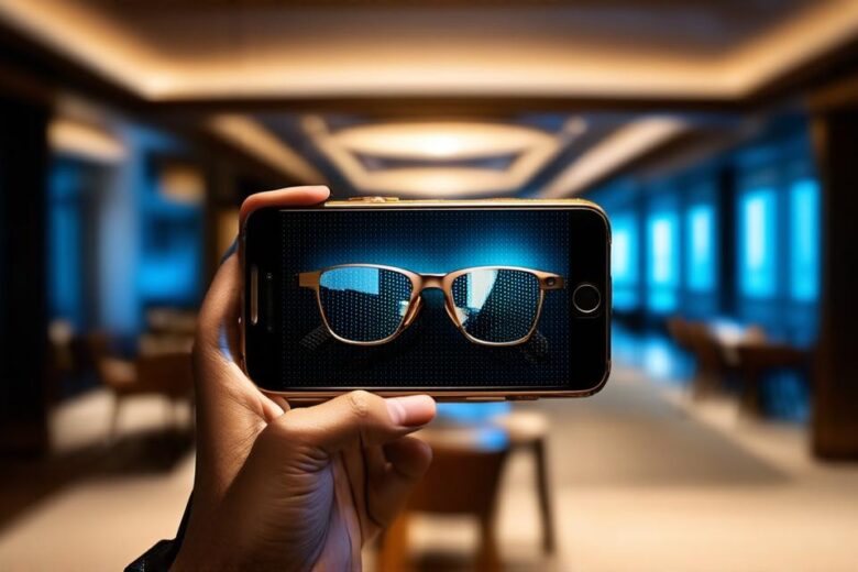 What does augmented reality entail in the hospitality industry?