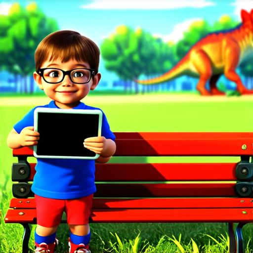 What is augmented reality explained for children?