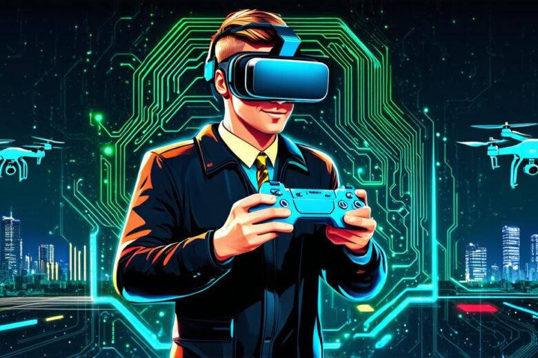 What are the most recent developments in game-based virtual and augmented reality technologies?