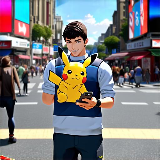 How is Pokémon Go an example of augmented reality?