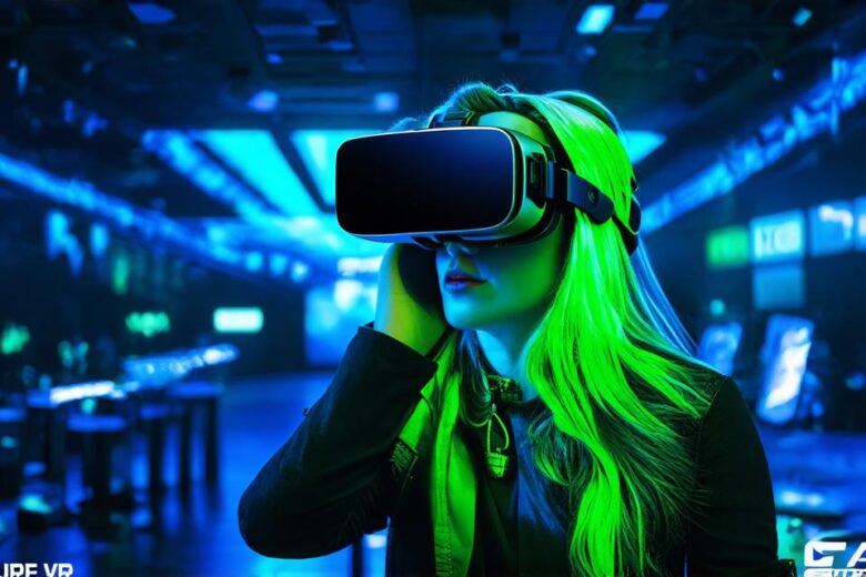 What does a virtual reality advertisement entail?